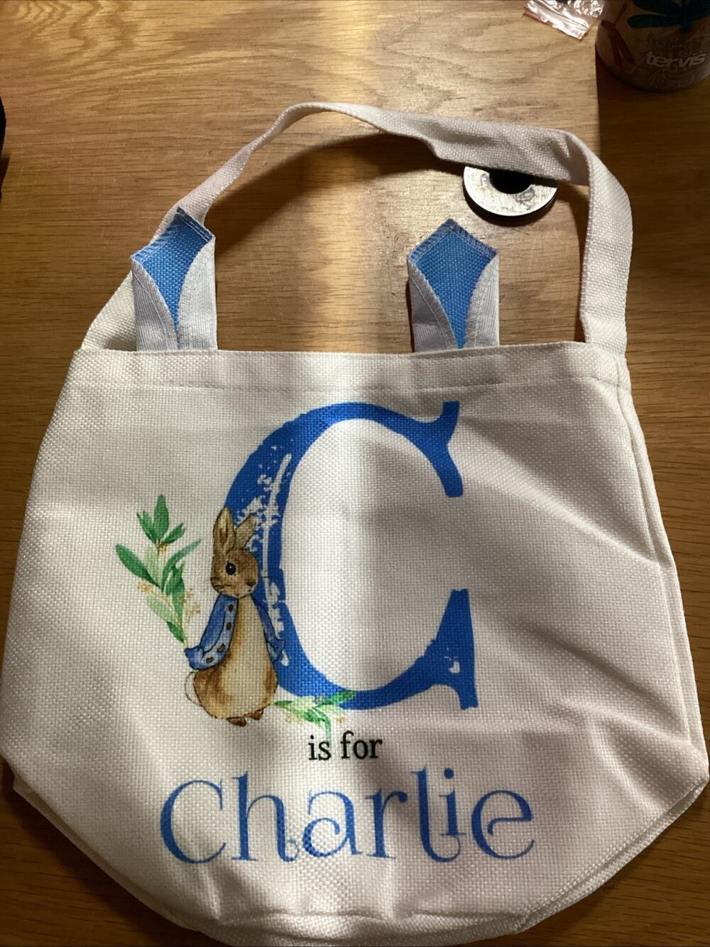 C Is For Charlie Kids Peter Rabbit Bag